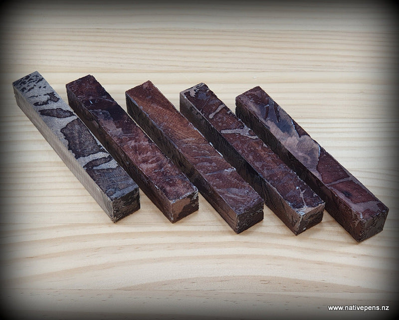Totara Stabilized Pen Blanks