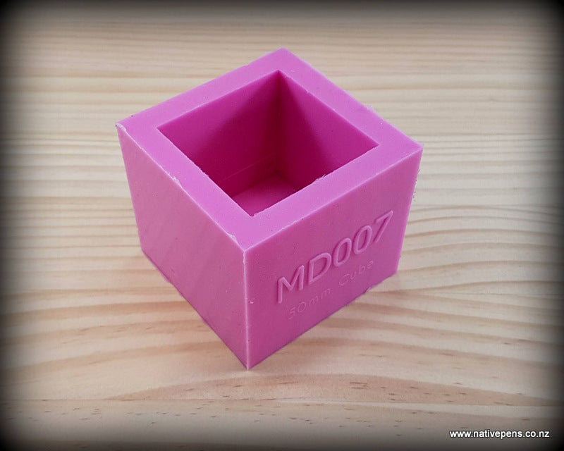 Loading Cube Pen 50mm Cube Casting Mould – Native Pens