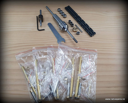 Deluxe Pen Turning Kit - Morse Taper #2