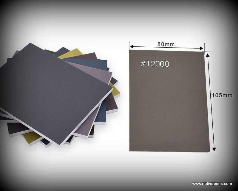 Set of 9 polishing pad from 1500 to 12000 grit