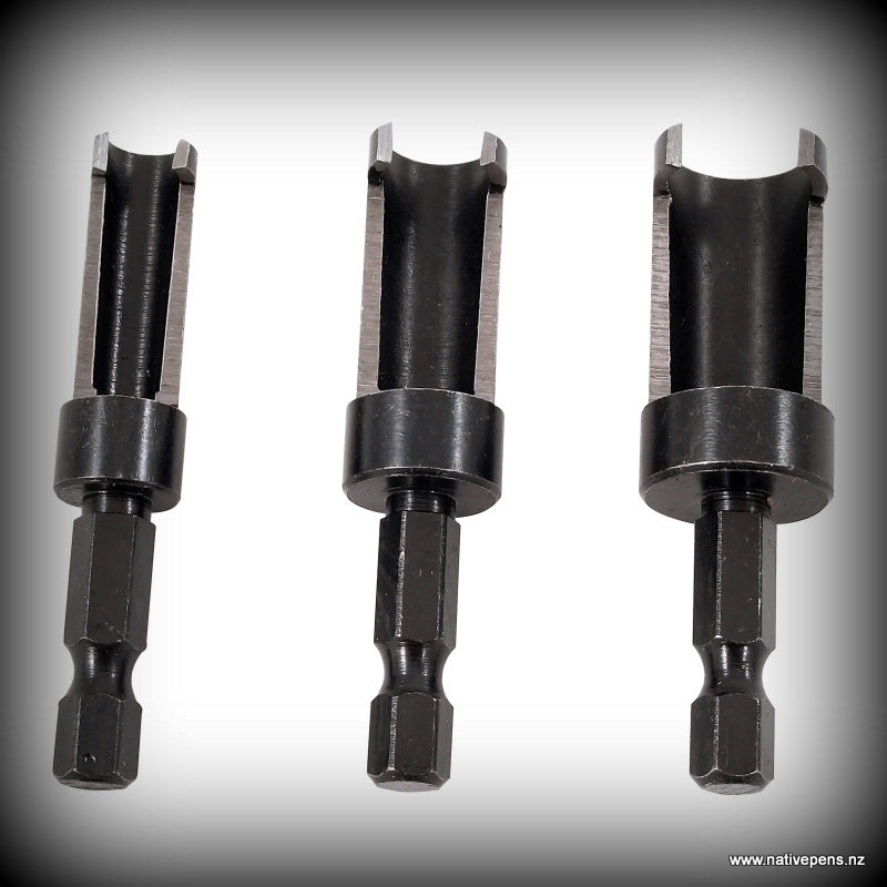 3 Piece Plug Cutter Set – Native Pens